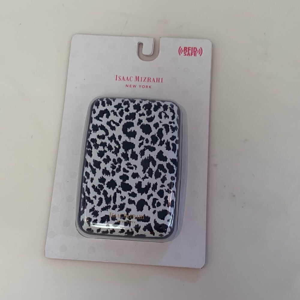 Isaac Mizrahi Aluminum Wallet w/ RFID Protection -  New